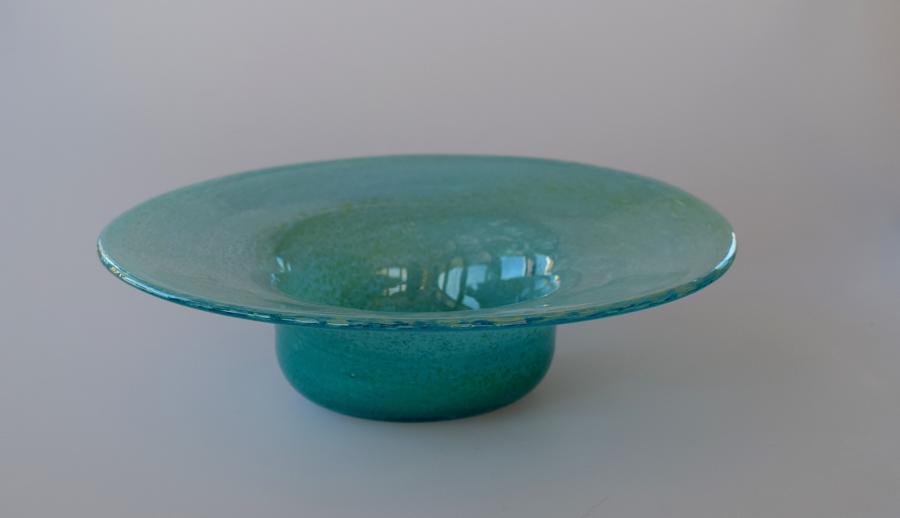 Nazeing blue and green cloudy bowl