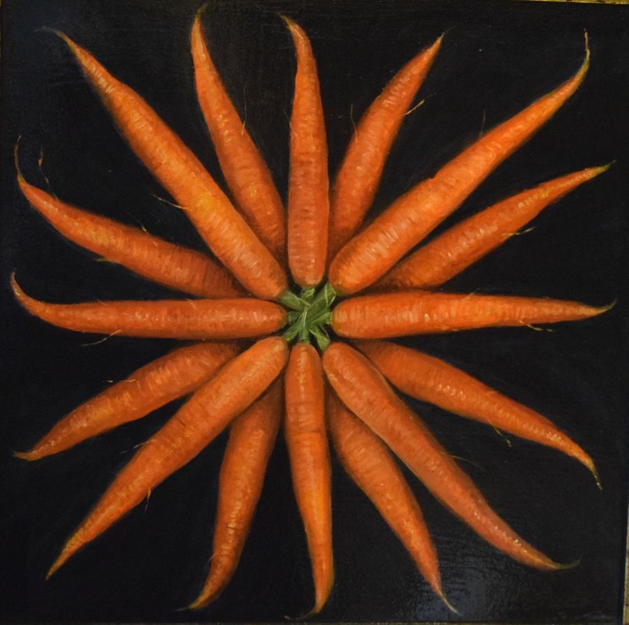 Circle of carrots