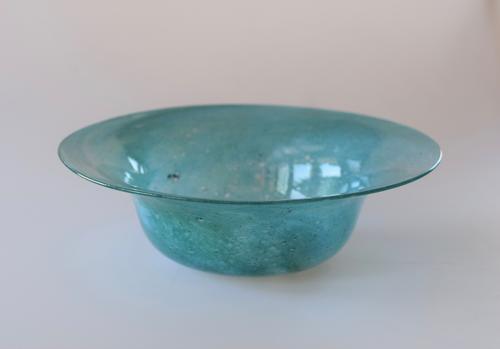 Whitefriars blue cloudy bowl