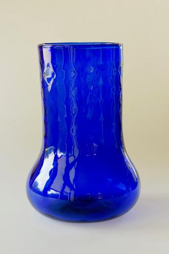 James Powell sanctuary blue vase