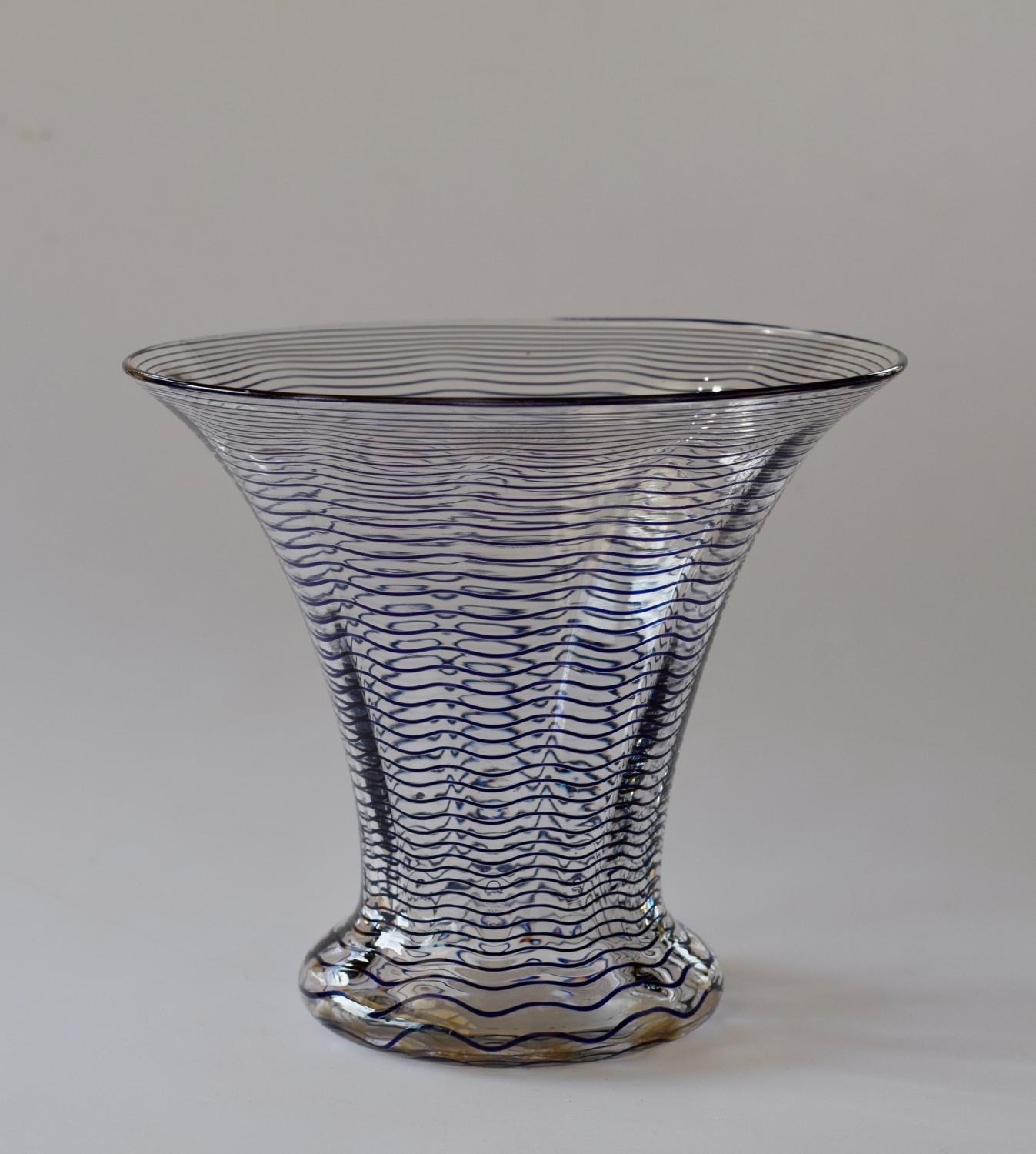 Trumpet shaped vase