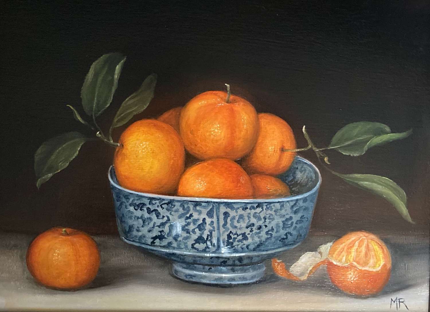 Bowl of tangerines