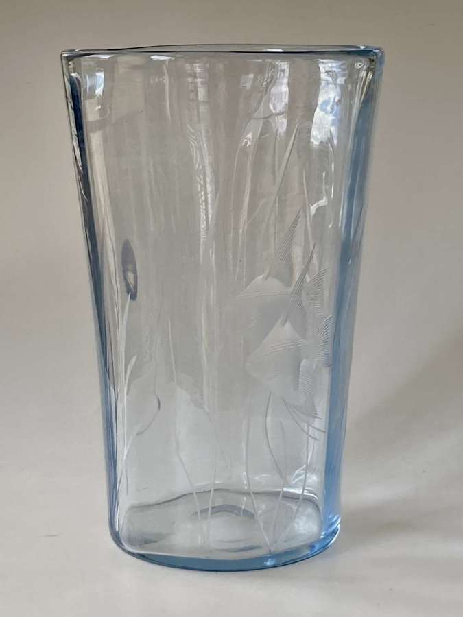 Strombergshyttan ice blue vase