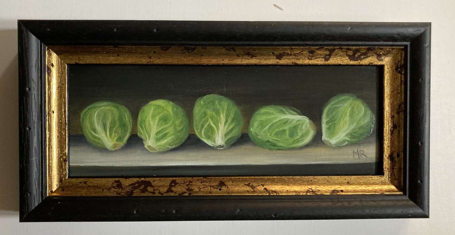 Row of 5 sprouts