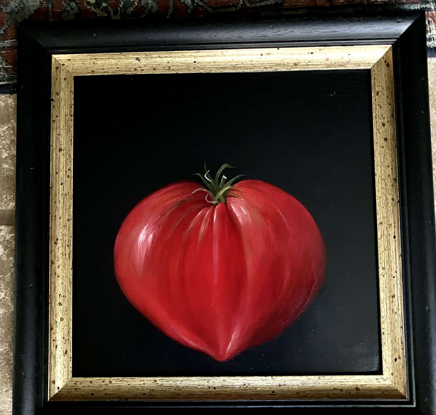 Large heart shaped tomato