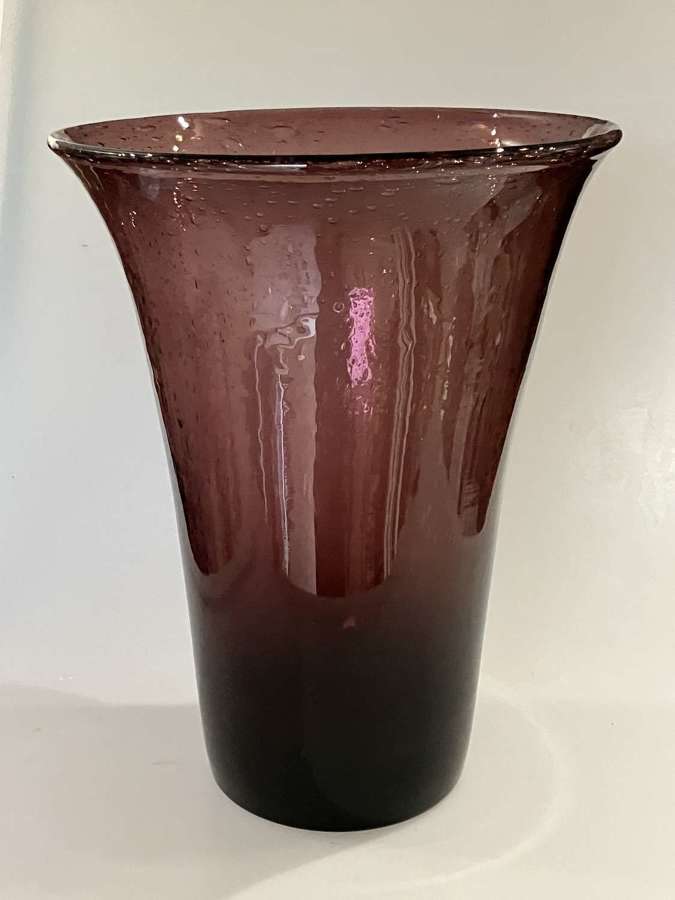 Amethyst bubble vase