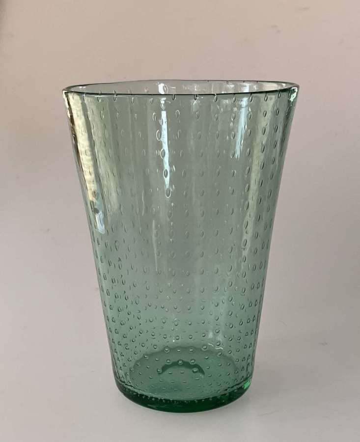 Aqua bubble vase