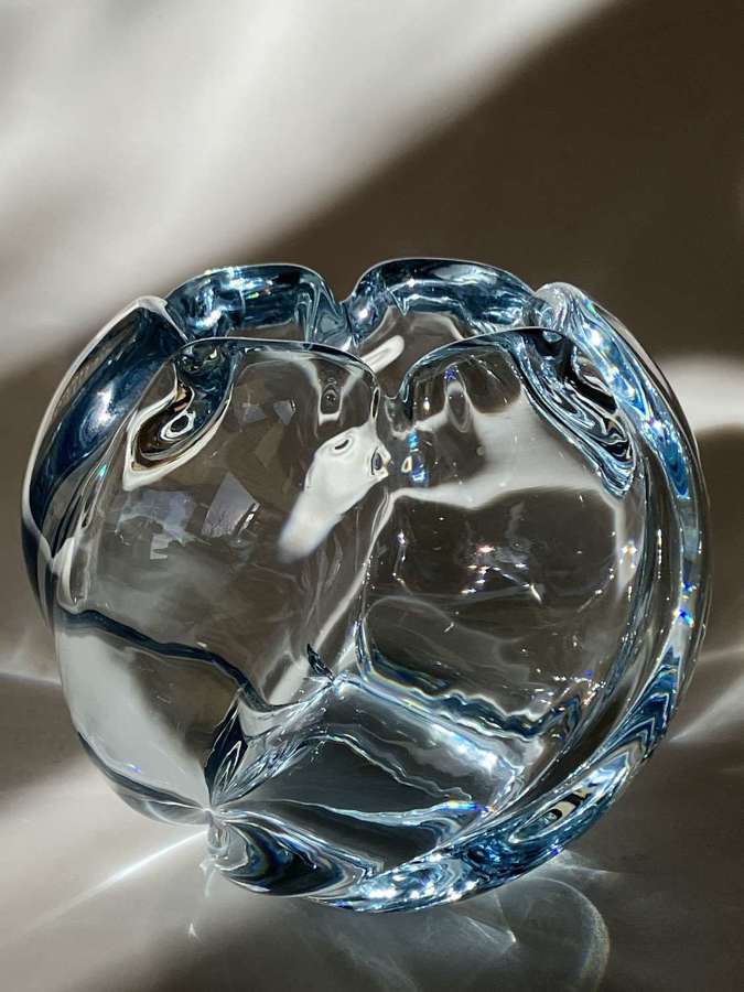 Orefors ice blue vase.