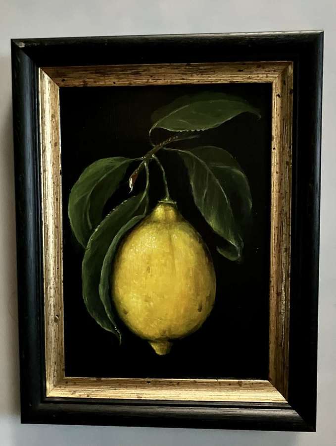 Painting of a lemon