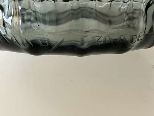 Daum ribbed vase