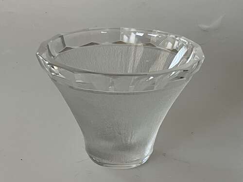 Flared top Daum vase
