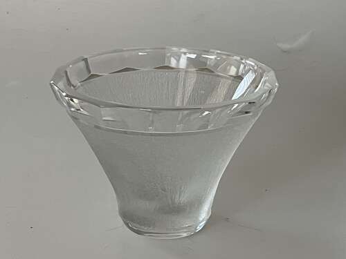 Flared top Daum vase