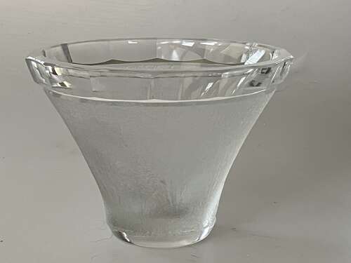 Flared top Daum vase