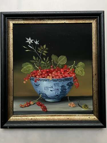 Redcurrants and jasmine