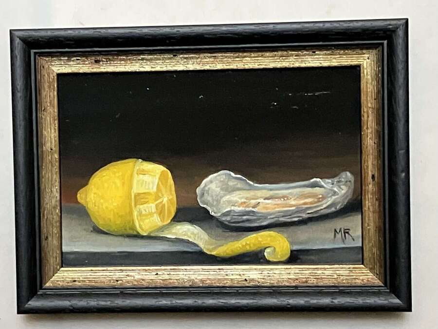 Oyster and lemon