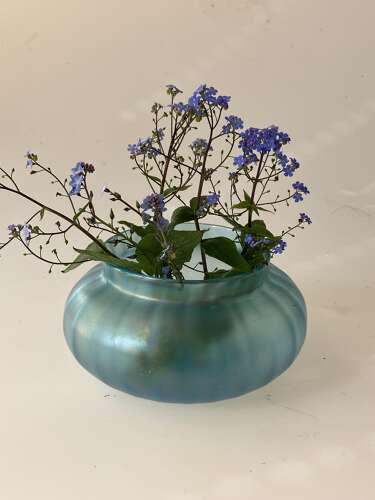 John Walsh opalescent vase