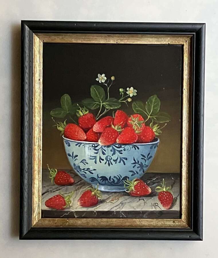 Bowl of strawberries
